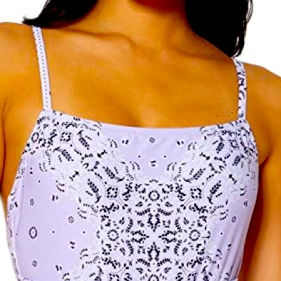 JESSICA Simpson Tie Waist One Piece Swimsuit - Picture 3 of 9